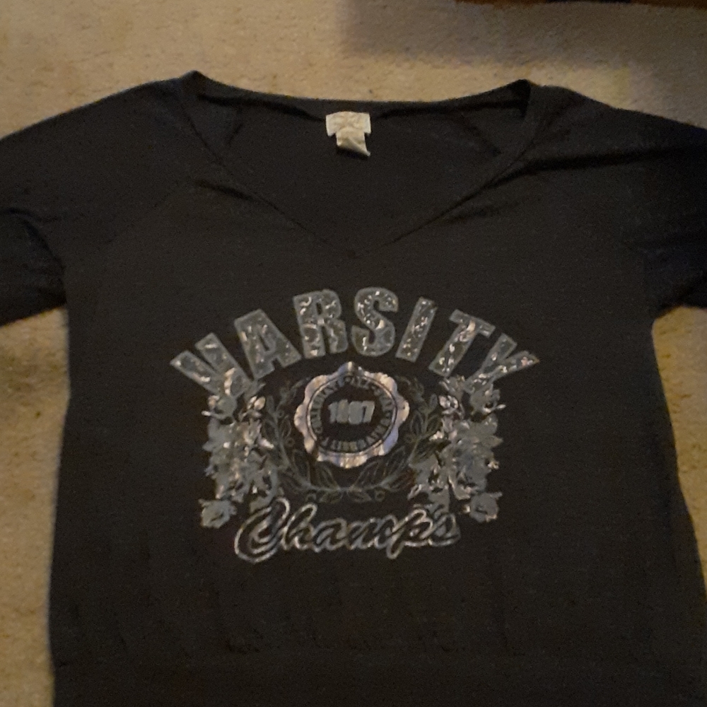 Eyelash culture half sleeve shirt